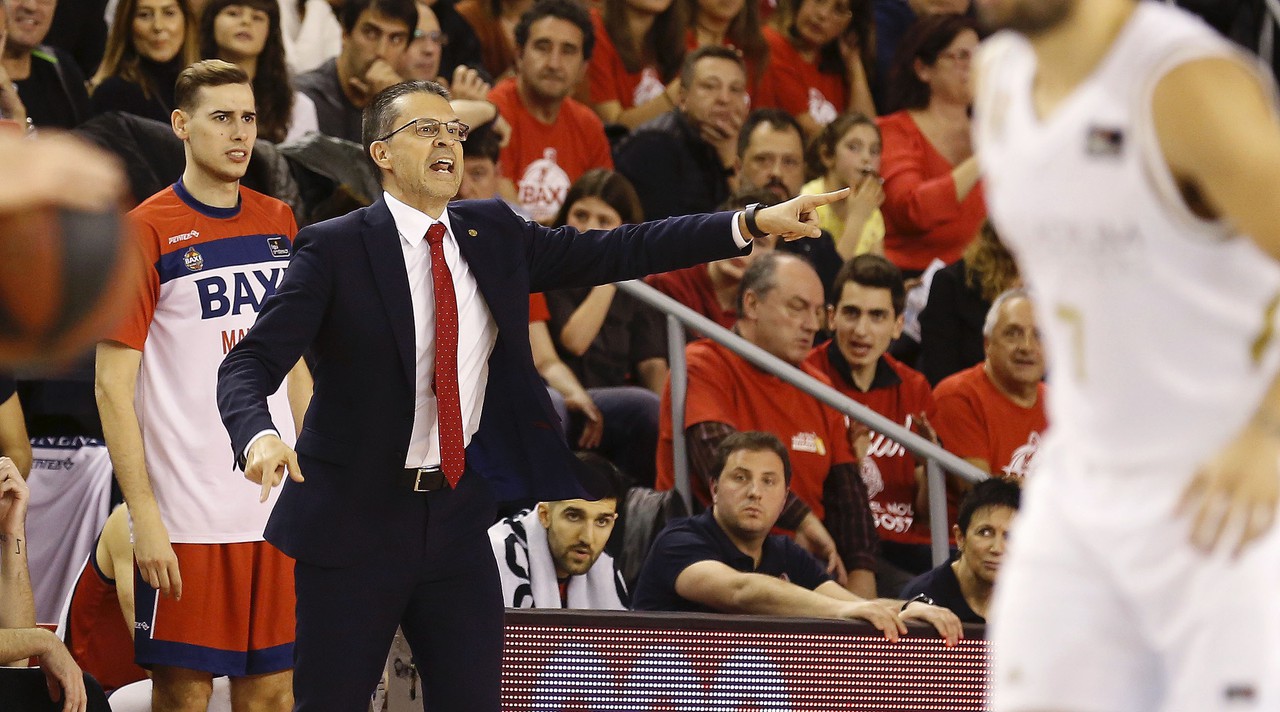 Sala de prensa J19: ruedas de prensa de Pedro Martínez y Pablo Laso