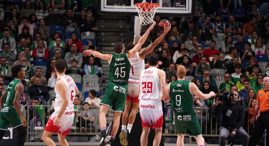 BAXI Manresa compete against a Unicaja in a state of grace