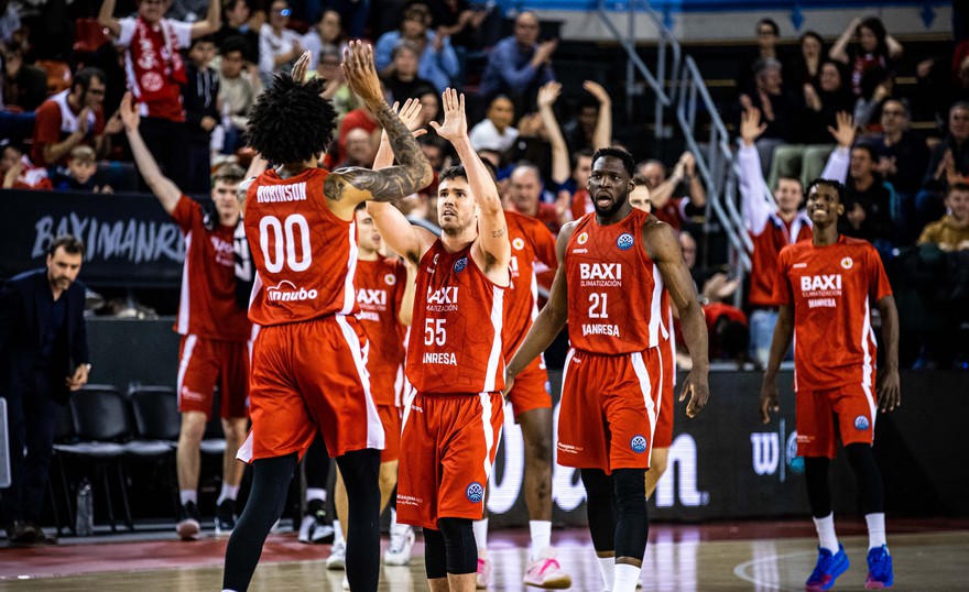 BAXI Manresa wakes up and clearly defeats Bahcesehir