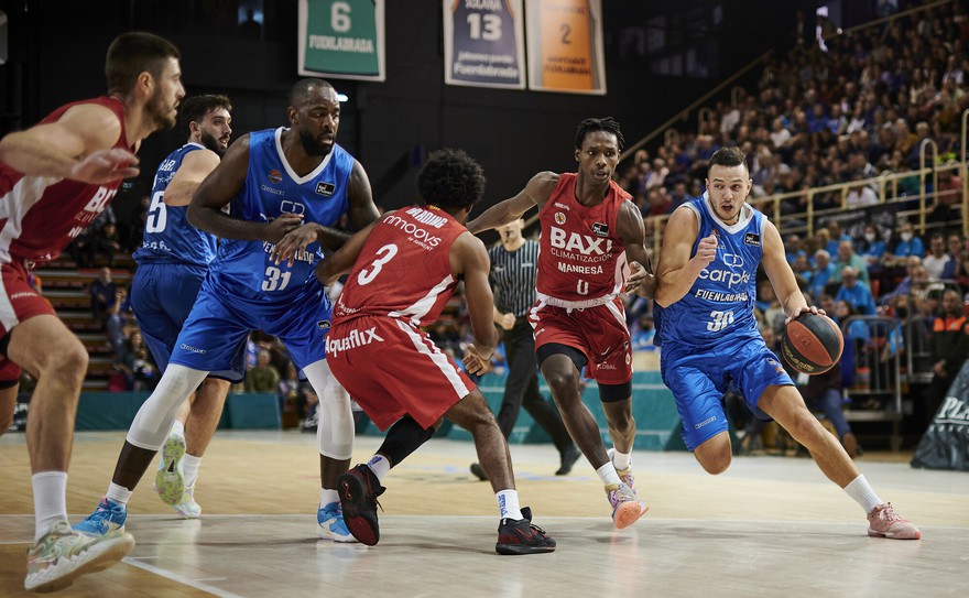 BAXI Manresa pays dearly for a bad third quarter in Fuenlabrada