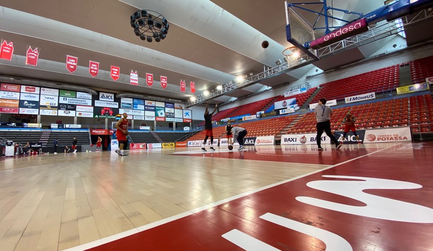 El BAXI Manresa recibe la visita del Real Madrid para comenzar la segunda vuelta de la Liga Endesa