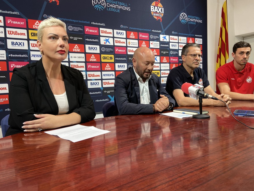 FIBRACAT, new sponsor for BAXI Manresa's Basketball Champions League participation