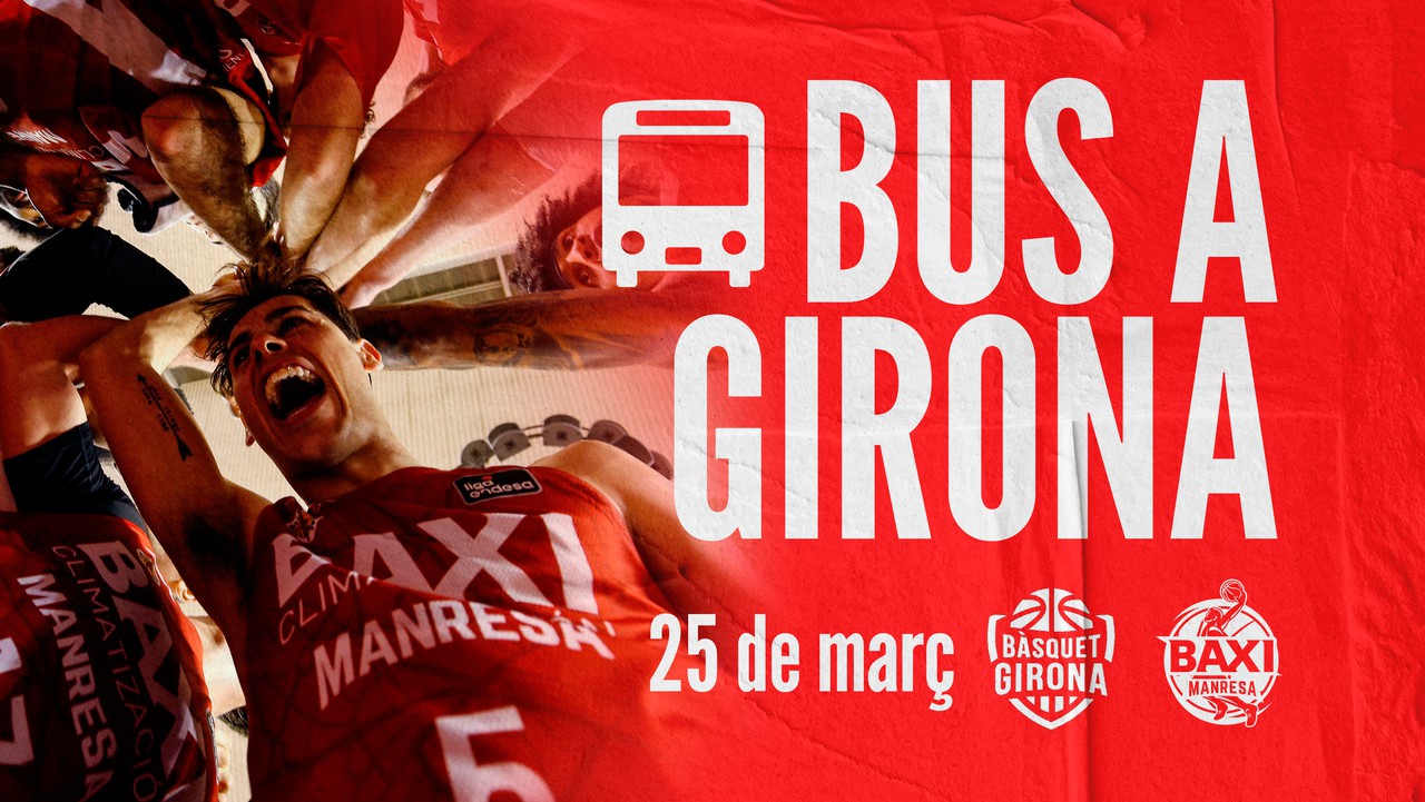 Bus to Girona for BAXI Manresa fans