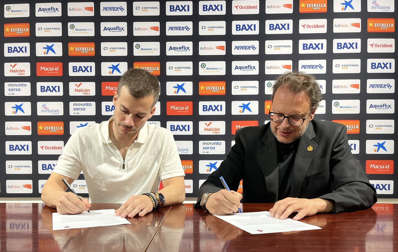 El Bàsquet Manresa renueva a Xevi Pujol para las próximas 3 temporadas