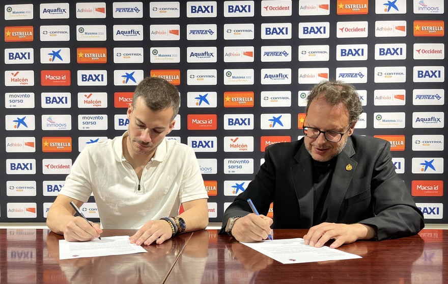 El Bàsquet Manresa renova Xevi Pujol per les properes 3 temporades