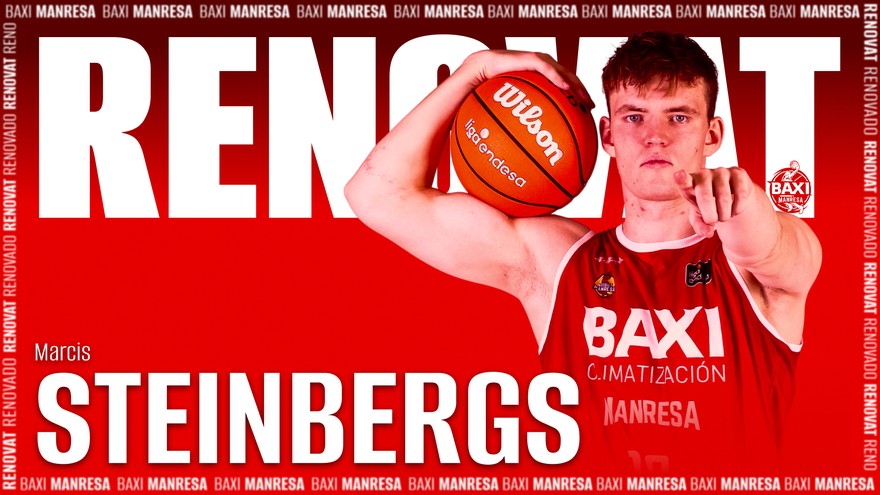 Marcis Steinbergs, dos anys més al BAXI Manresa