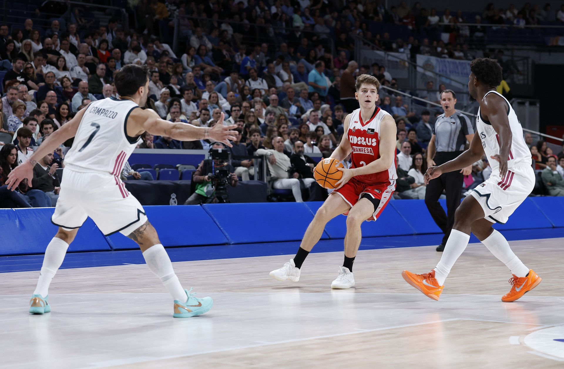 El Kids&Us lluita contra un Madrid insuperable El Kids&Us lluita contra un Madrid insuperable