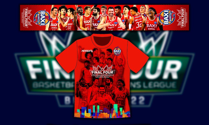 T-Shirt & scarf of the Final Four available