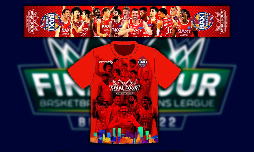 Disponible la camiseta y la bufanda de la Final Four