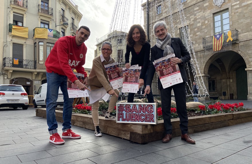 Els #sangfluencers protagonitzen la Marató de donants de sang, que tindrà lloc divendres al Teatre Conservatori de Manresa