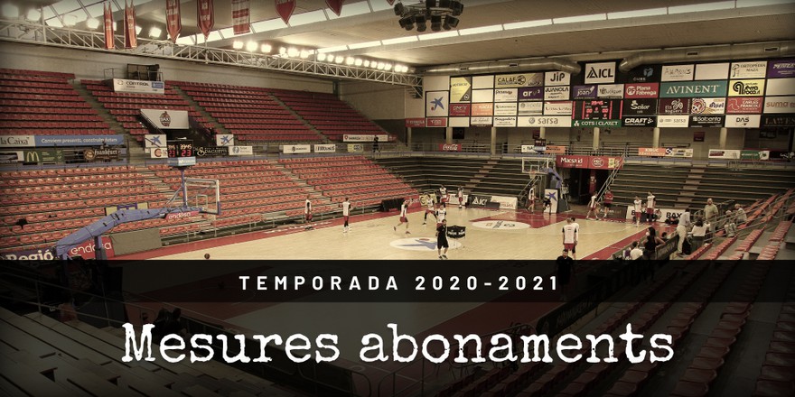 Mesures especials COVID-19 per la temporada d’abonaments 2020-21