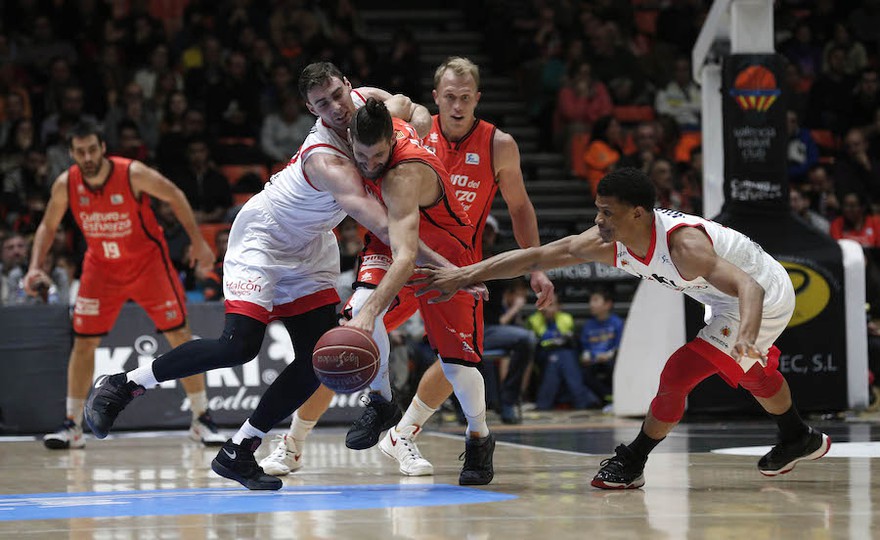 Un tercer cuarto arrollador del Valencia Basket condena el ICL Manresa a una derrota amplia