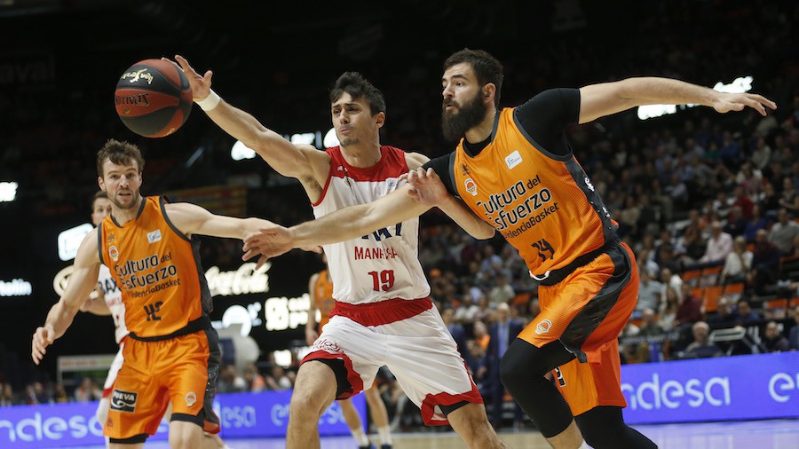 BAXI Manresa falls to Valencia by 89 to 76 for a bad partial in the second quarter