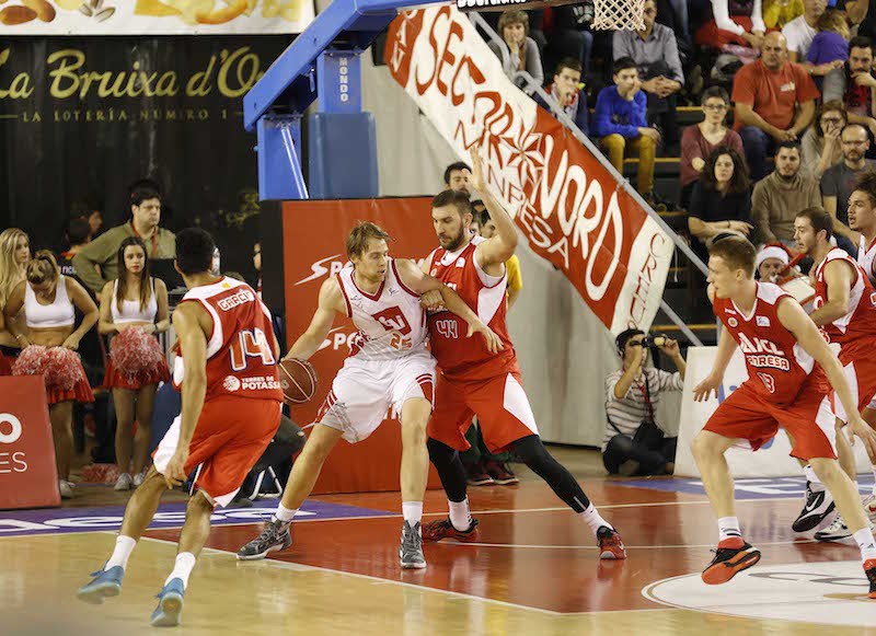 El Nou Congost vibra de valent amb un partidàs: ICL Manresa 86 – CAI Zaragoza 79