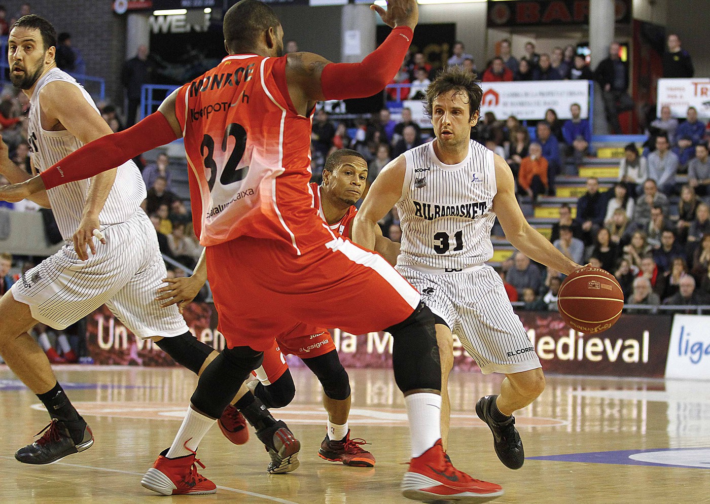 Un Bilbao Basket muy acertado tumba La Bruixa d’Or a base de acierto