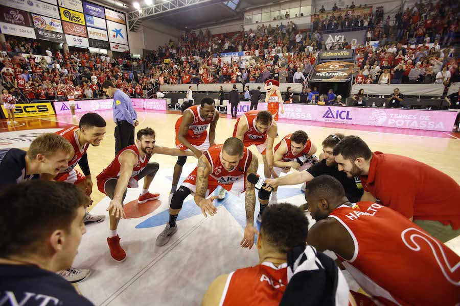 Comeback and victory by 82 to 80 of ICL Manresa to put the 2-0