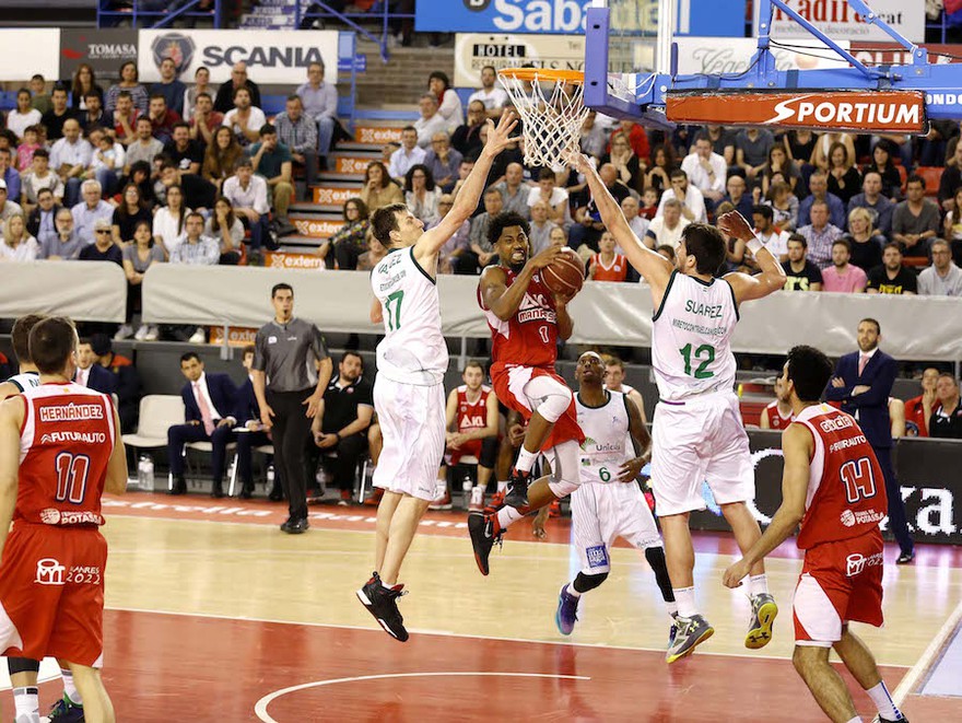 L’ICL Manresa competeix però es veu superat en el tram final per l’Unicaja