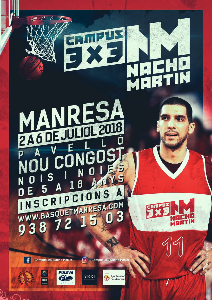 Nacho Martín leads his 3X3 Campus in Manresa, from July 2 to 6