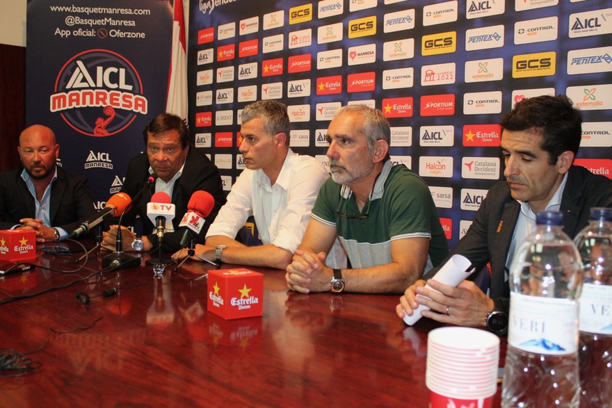 Montañez i Romero lideren la nova estructura esportiva del Bàsquet Manresa