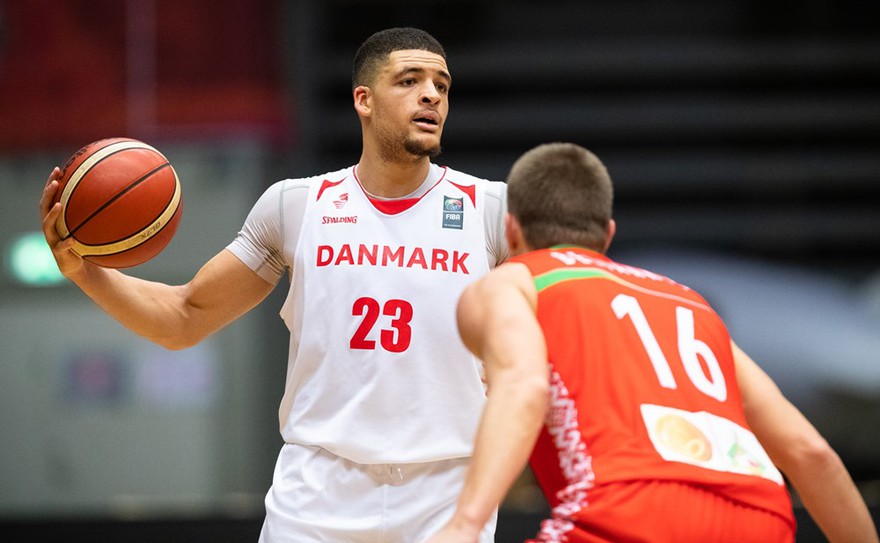 Gabriel Lundberg scores 21 points in Denmark's defeat against Belarus
