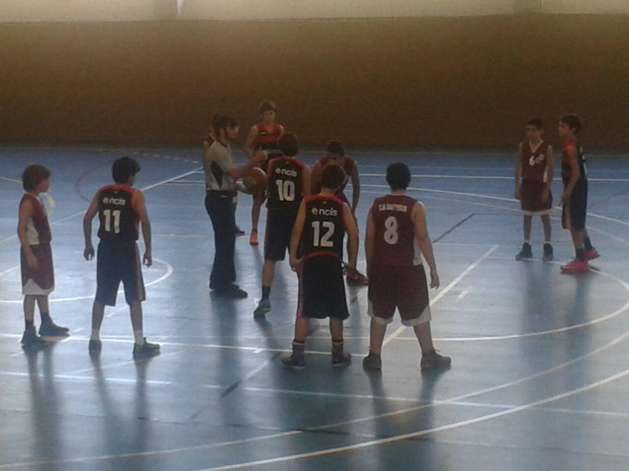 Infantil B guanya al Santpedor