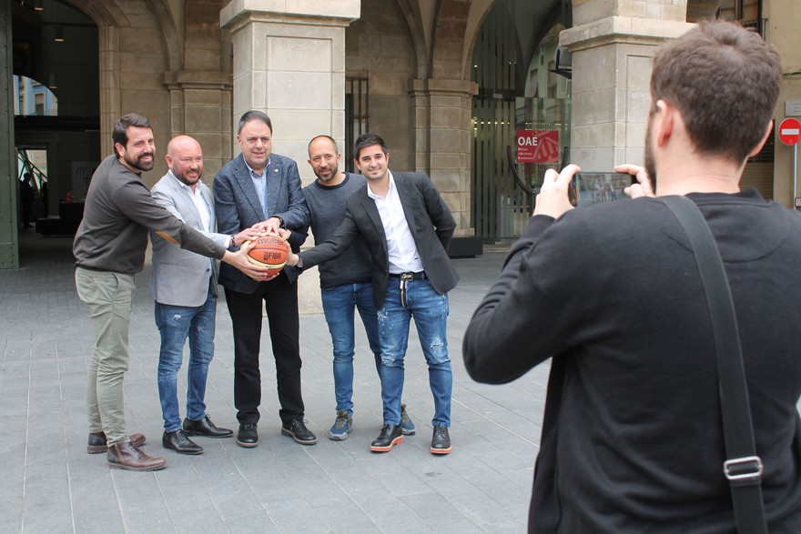 Ajuntament de Manresa i Bàsquet Manresa presenten un acord per fomentar la promoció de la ciutat i l’esport inclusiu