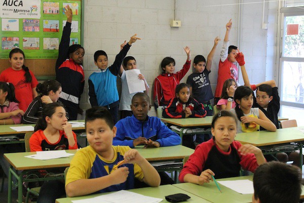 Visita escolar al CEIP Pare Algué