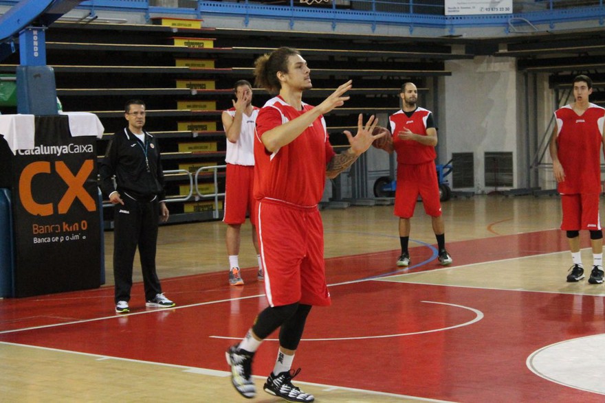 Gallery: Fotu already practicing at Nou Congost