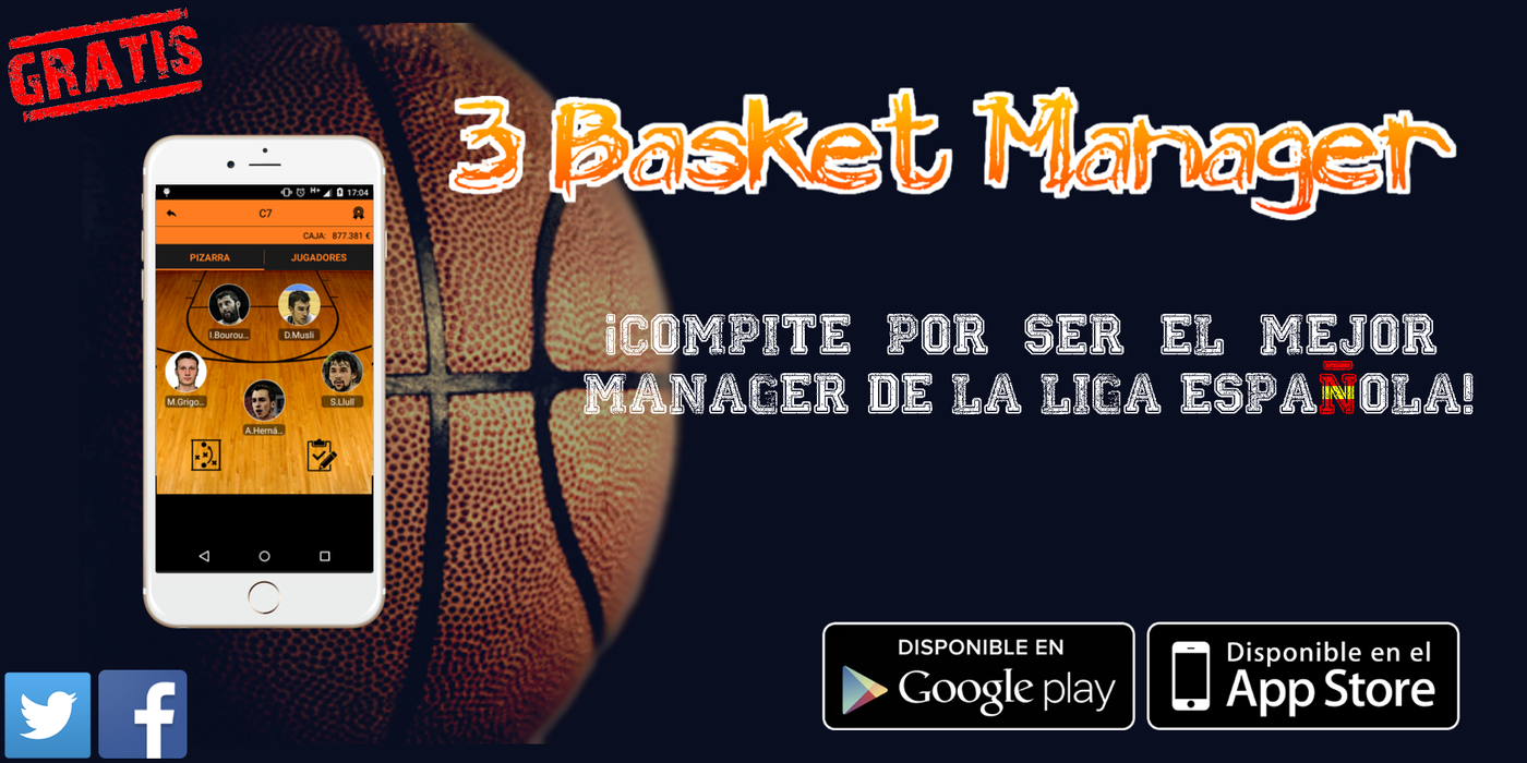 Ja ha arribat 3 Basket Manager, l’únic mànager de basquet a l’estil “Comunio”! I aquesta temporada estaran al costat de l’ICL Manresa.