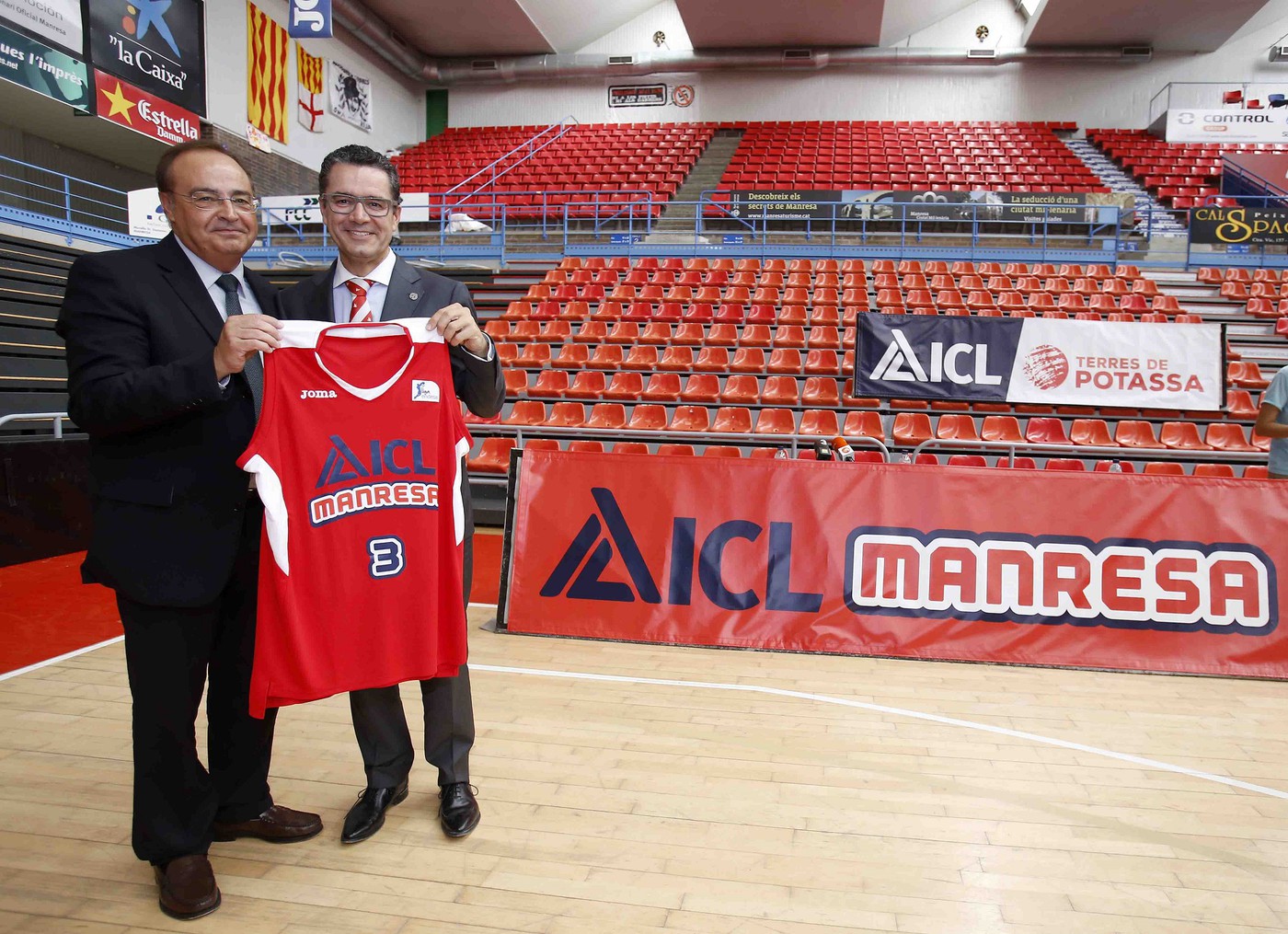 Presentat oficialment ICL com a patrocinador del Bàsquet Manresa
