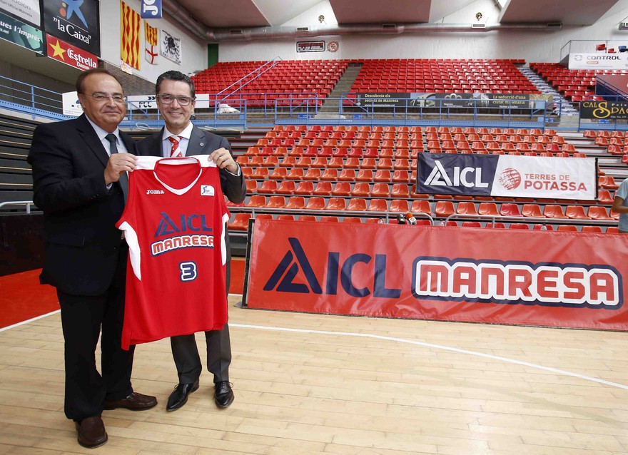 ICL officially presented as sponsor Bàsquet Manresa