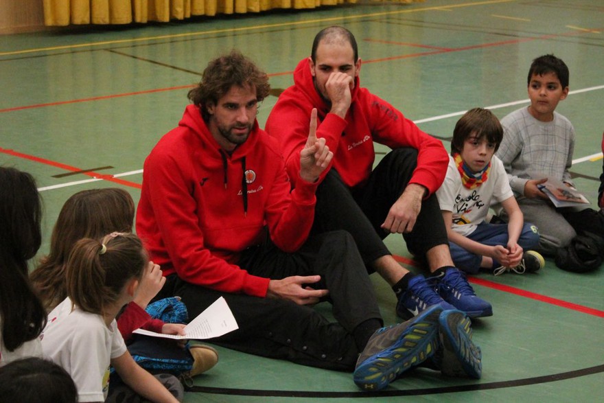 Visita a l’escola Sant Vicenç