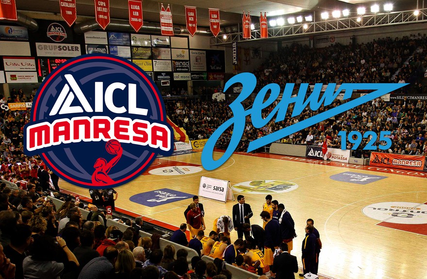 ICL Manresa – Zenit St Petersburg, dijous 15 de setembre finalment a les 20:15