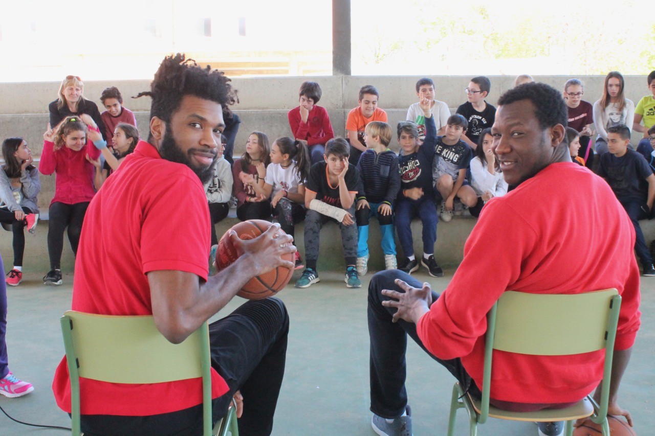 Visita escolar al CEIP Monsenyor Gibert de Sant Fruitós de Bages