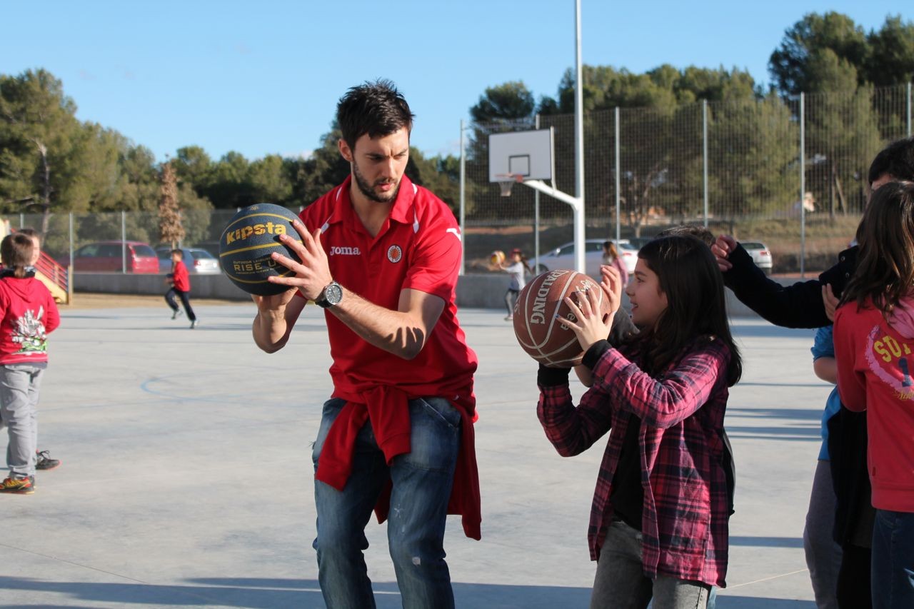 Visita escolar a Els Ametllers, Sant Joan de Vilatorrada