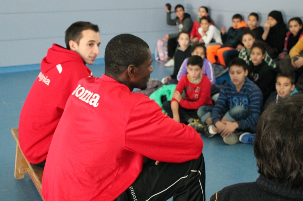 School visit CEIP Muntanya del Drac, Pare Ignasi Puig