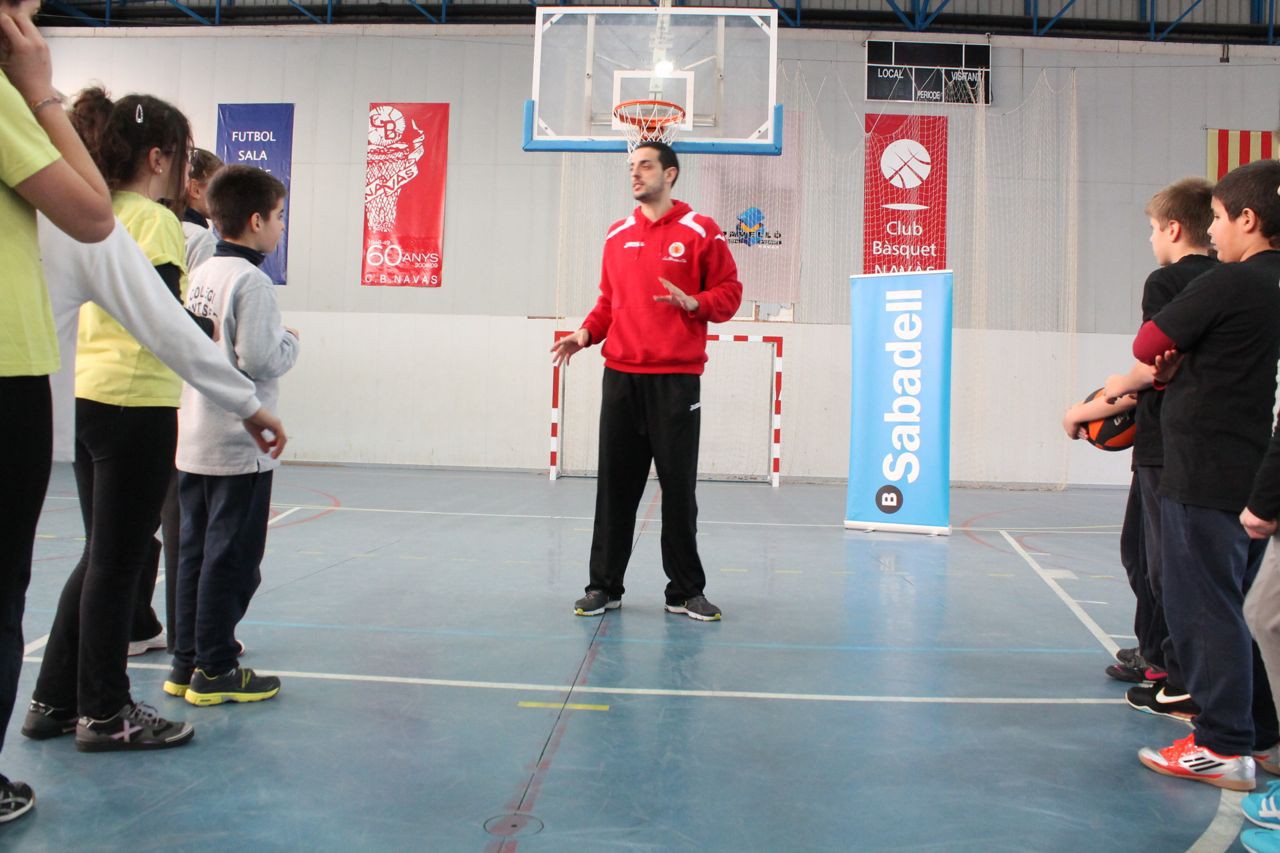 Visita escolar al Col·legi Sant Josep de Navàs